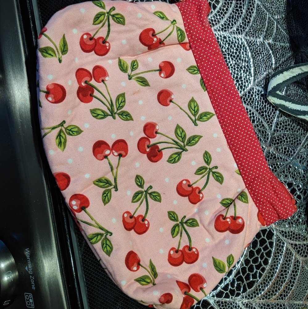 Large handmade wristlet